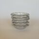 Set of 5 beaded glass bowls