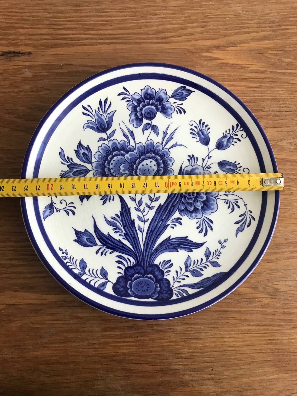 Decorative Plates Delft Blue Holland 22cm