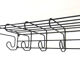 Tomado Pilastro vintage coat rack in the middle of the century
