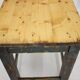 1950s Patinated Pine Tree Wooden Table, Czechoslovakia