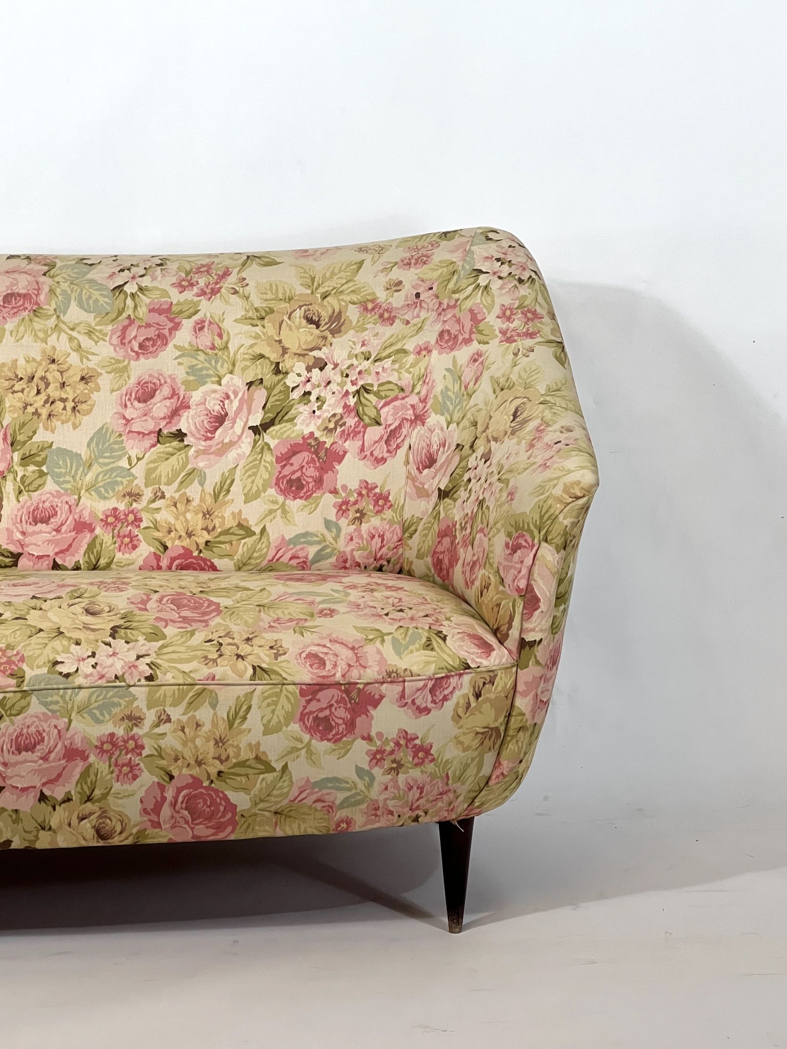 Mid-century Italian two-seater sofa