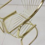 Pair of Gastone Rinaldi chairs, 1970s.