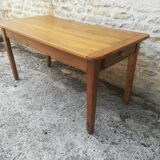 Elm farmhouse table
