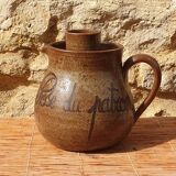 Glazed stoneware chiller pitcher