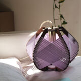 Lilac lamp to put down