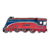 Locomotive ancienne en tôle Éclair 404