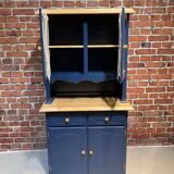 Blue painted wooden dresser