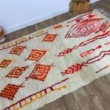 Handmade moroccan berber rug 250 x 147 cm
