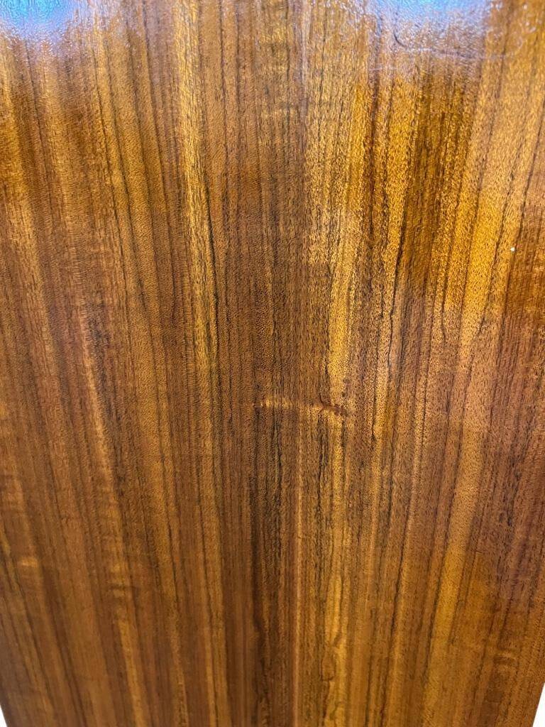 Vintage wooden cabinet with display case / bar section