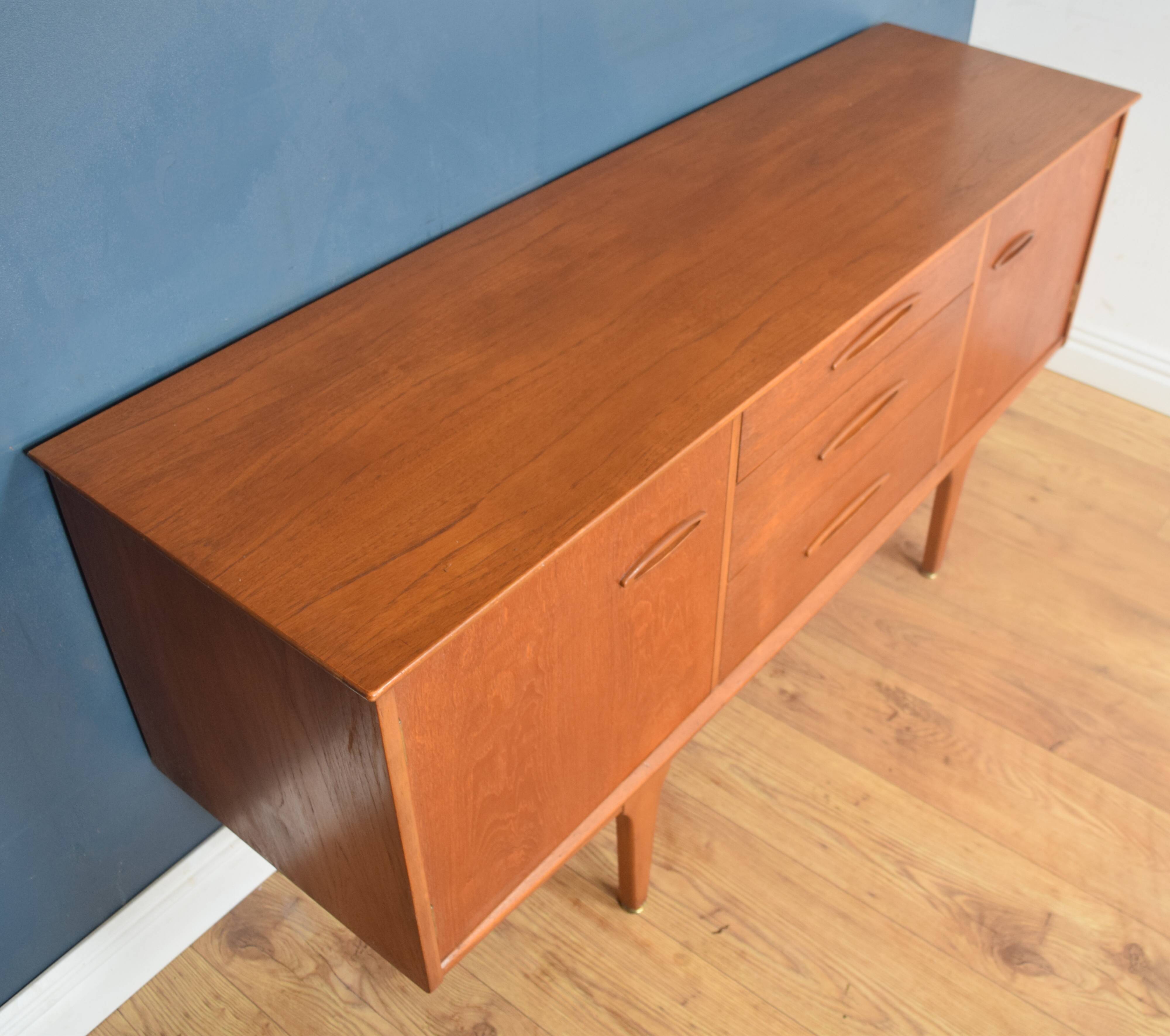 Restored Teak 1960s Jentique Short Retro Sideboard