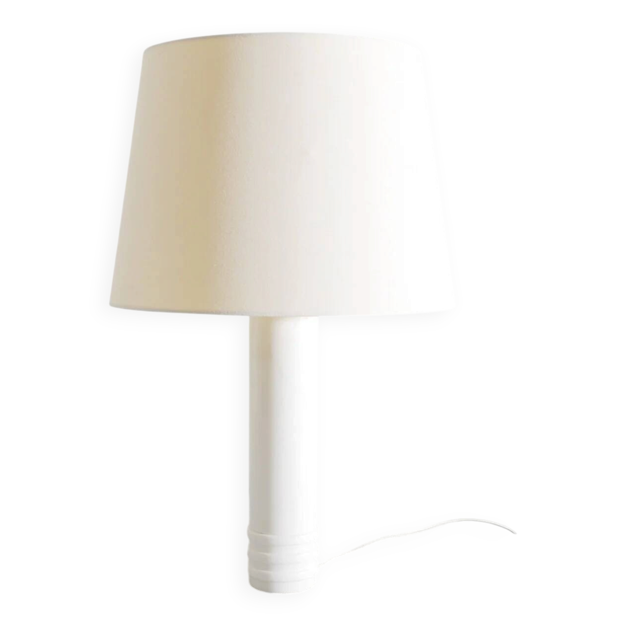 Swedish Mid Century Cylindrical Marble Lamp by Bergboms, 1960s