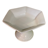 White porcelain compotier