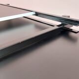 Table basse extensible cubiste, années 1980