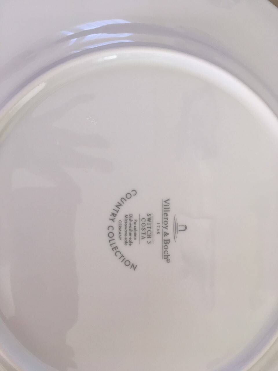 Large plate Villeroy & Boch new