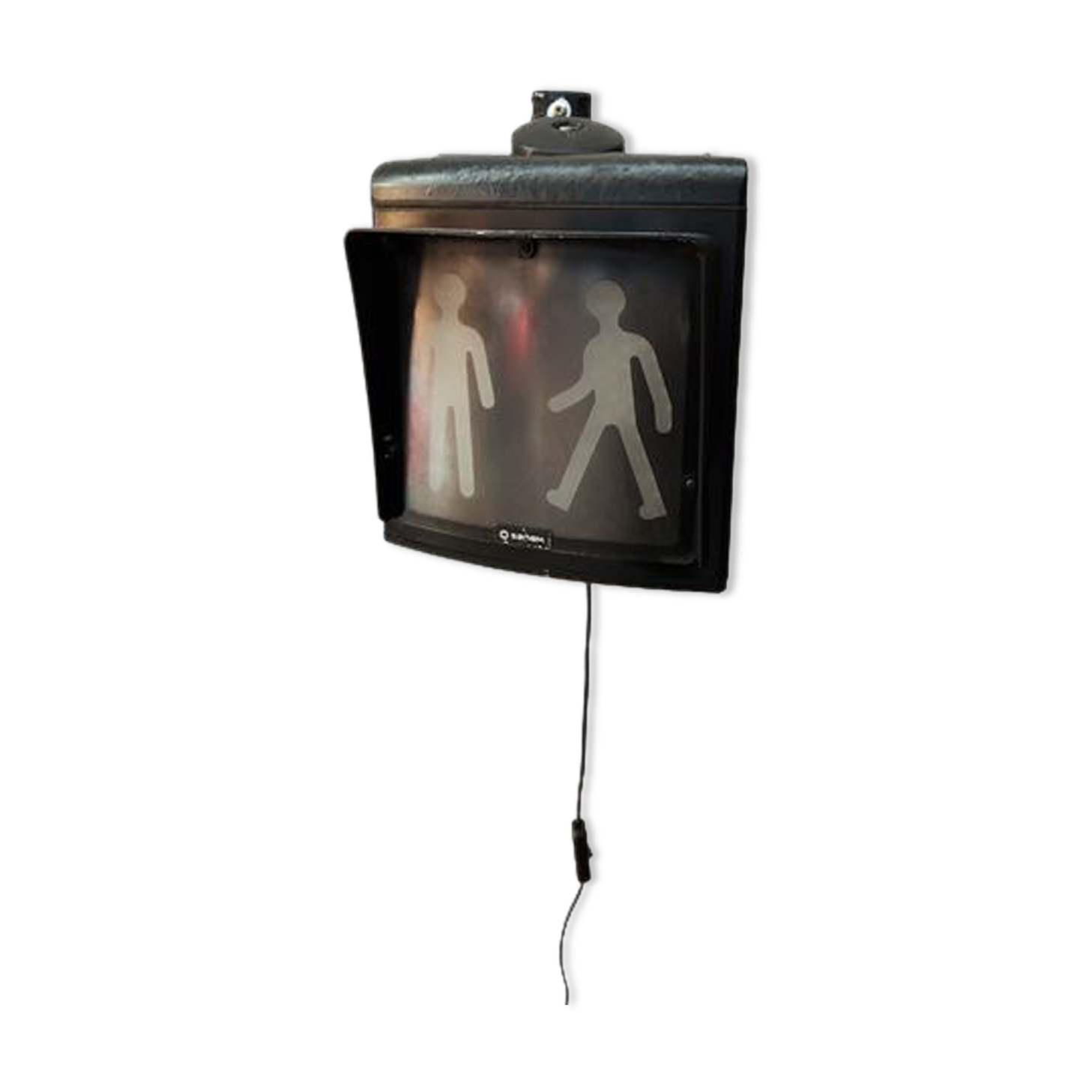 Industrial lamp metal pedestrian crossing a fastener 220 v and leds