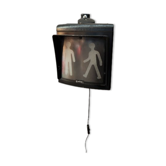 Industrial lamp metal pedestrian crossing a fastener 220 v and leds