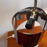 Paire de lampes chromées
