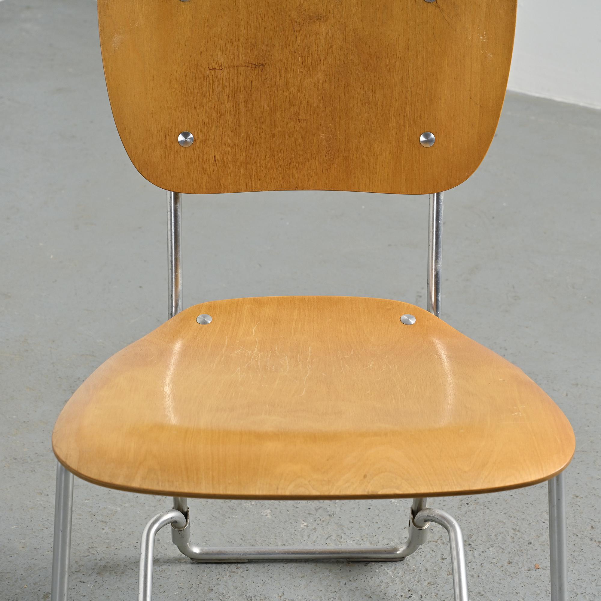 Pair of Alu-Flex chairs by Armin Wirth, circa 1965