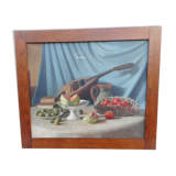 Oil on canvas, still life