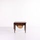 Foldable sewing table with drawer - Rosewood - Johannes Andersen - Silkeborg Furniture Factory - 1960s