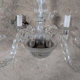 Glass pendant light