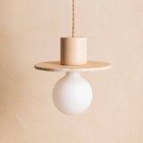 Alba suspension in mixed beige concrete