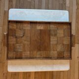 Wooden vintage platter