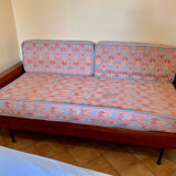 Banquette lit d’appoint années 60/70