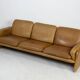 Vintage de Sede DS61 Leather Sofa Couch 70er Design 60er