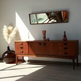 Enfilade anglaise - 6 tiroirs - poignées palissandre