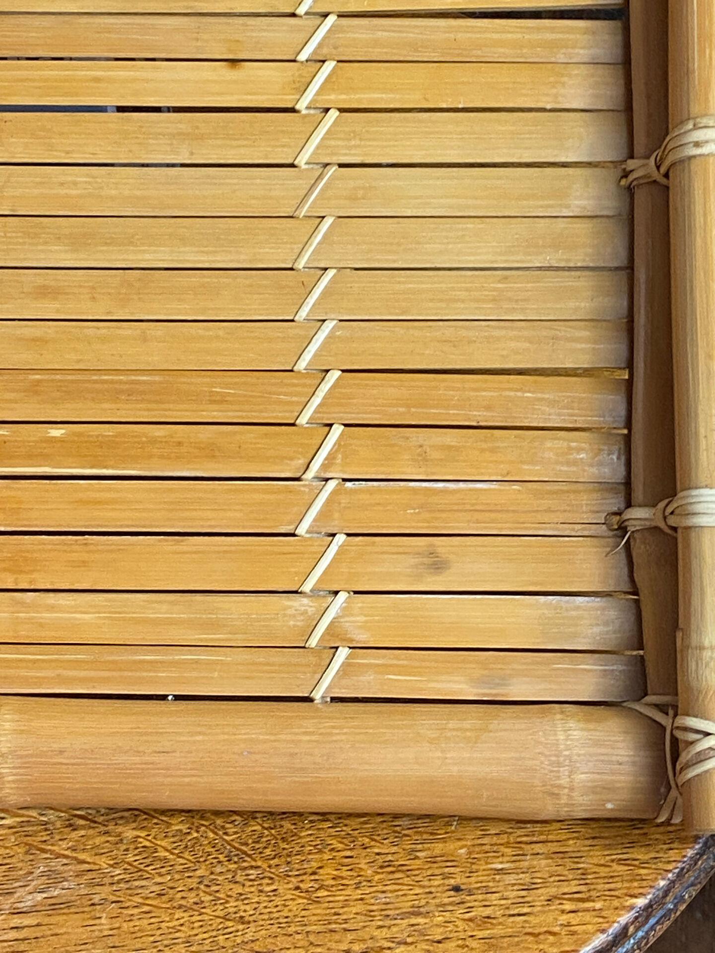 Bamboo platter