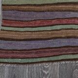 Blue & Green Striped Kilim Rug 146x288Cm SK 241322