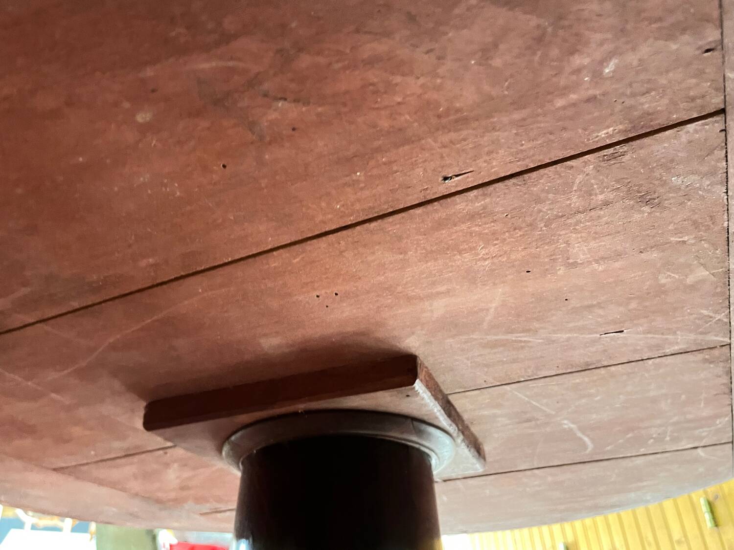 Empire pedestal table