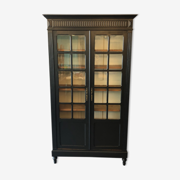 Armoire vitrée ancienne, début XXème