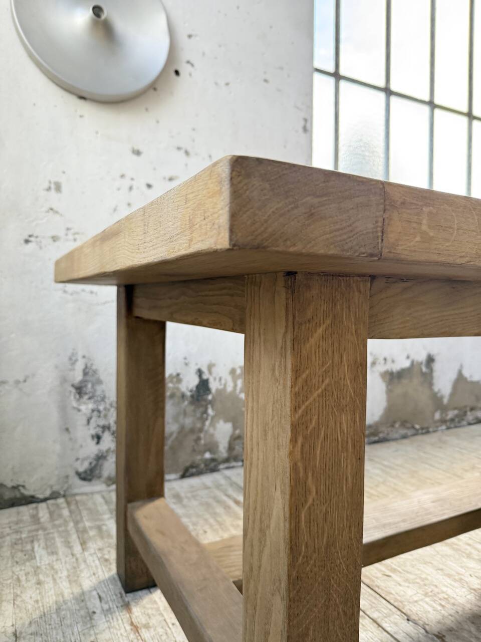 XXL solid oak farmhouse table 3.5m