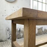 XXL solid oak farmhouse table 3.5m