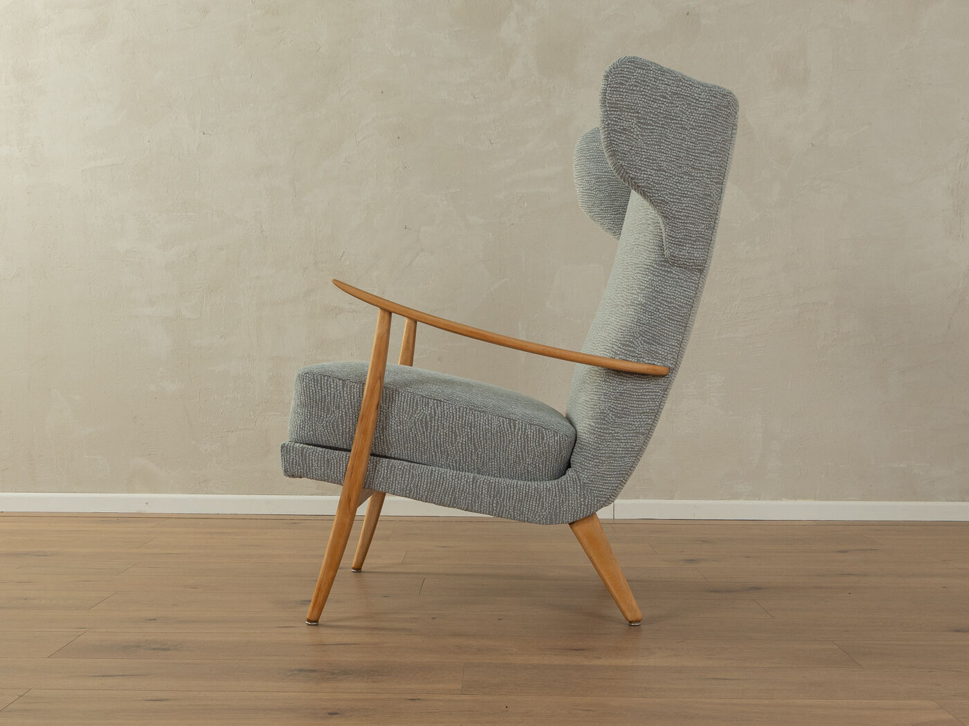 Classic wingback armchair from the 1950s