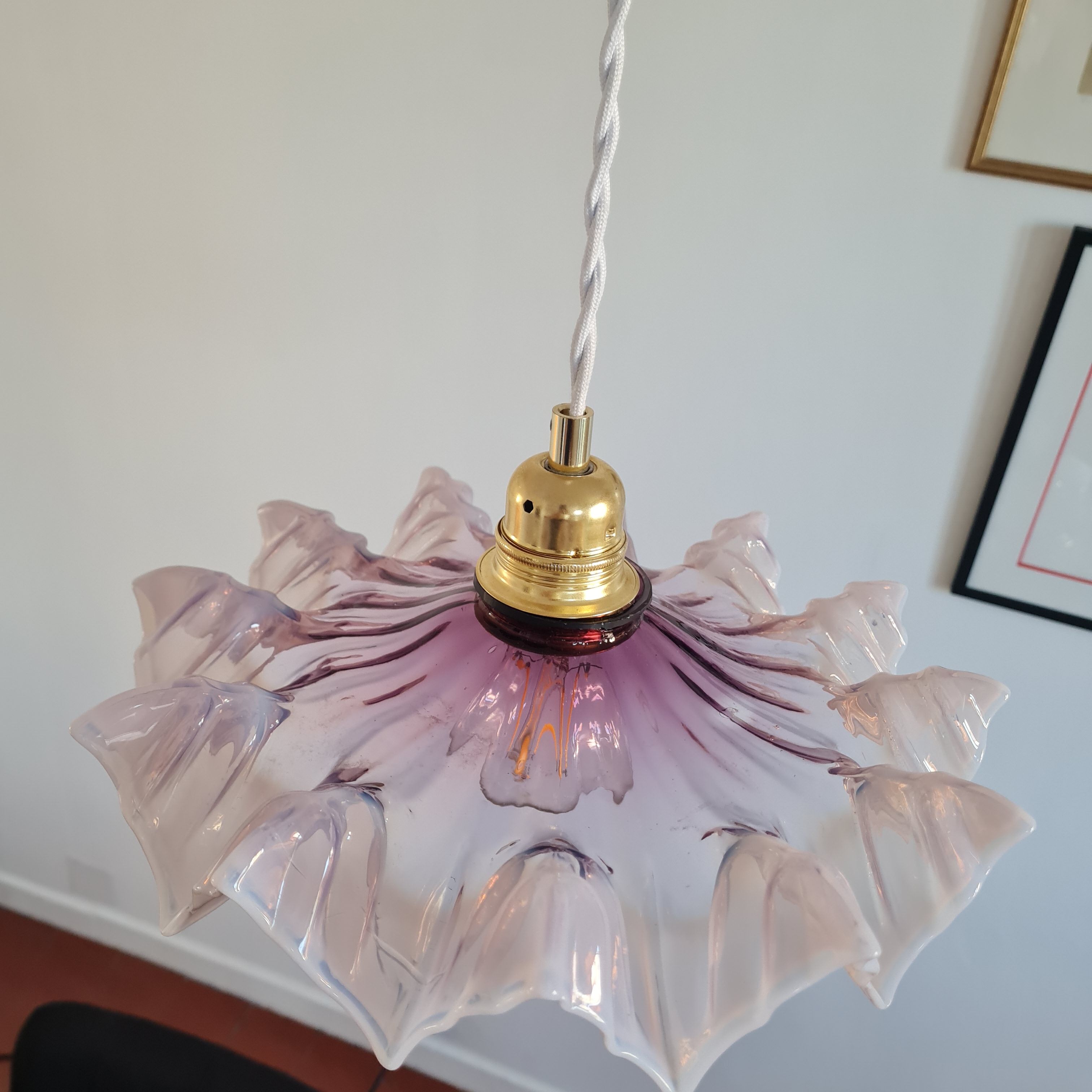 Crystal flower suspension