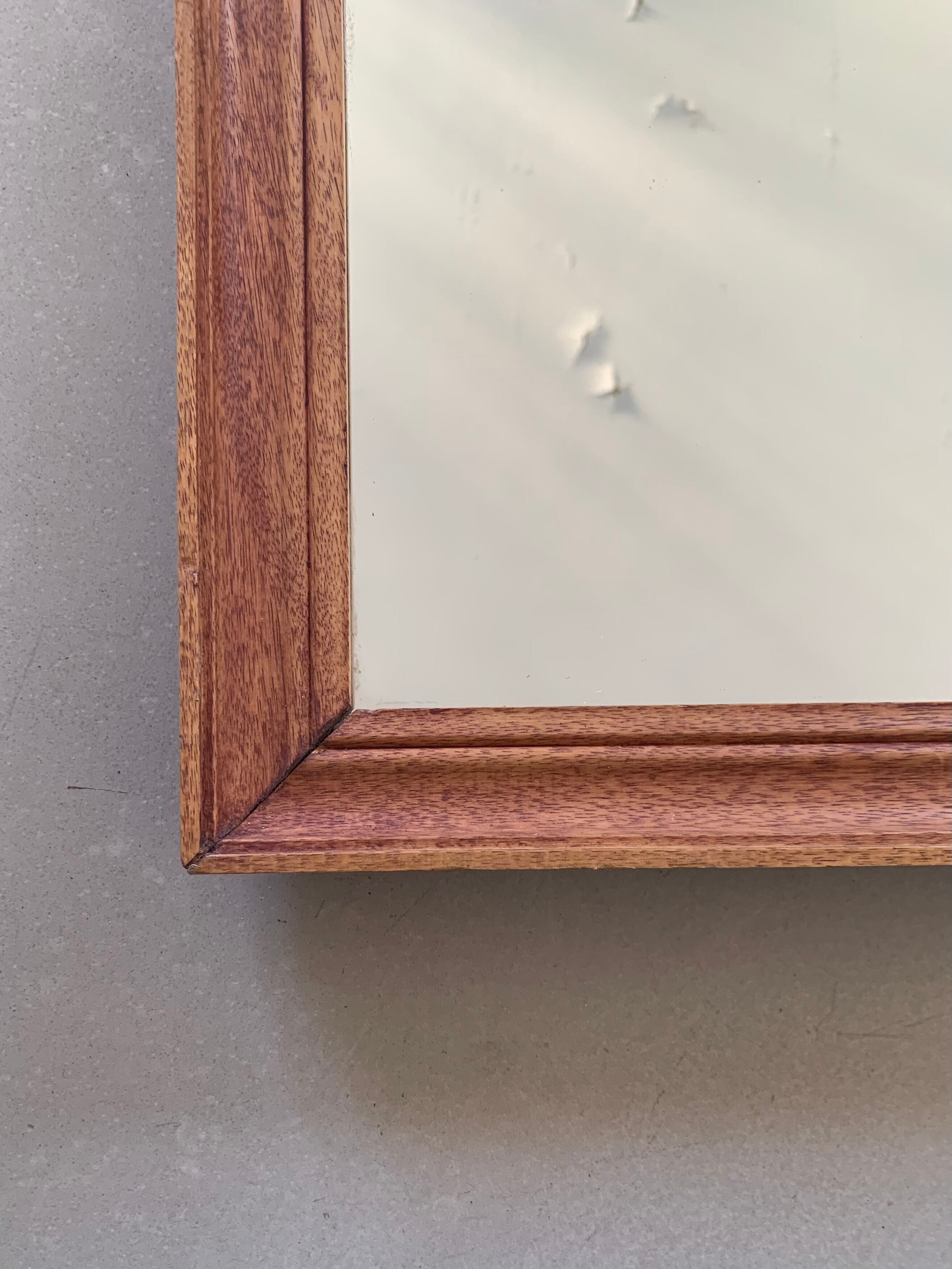 Wooden mirror 45x66cm