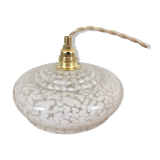 White Clichy glass pendant lamp