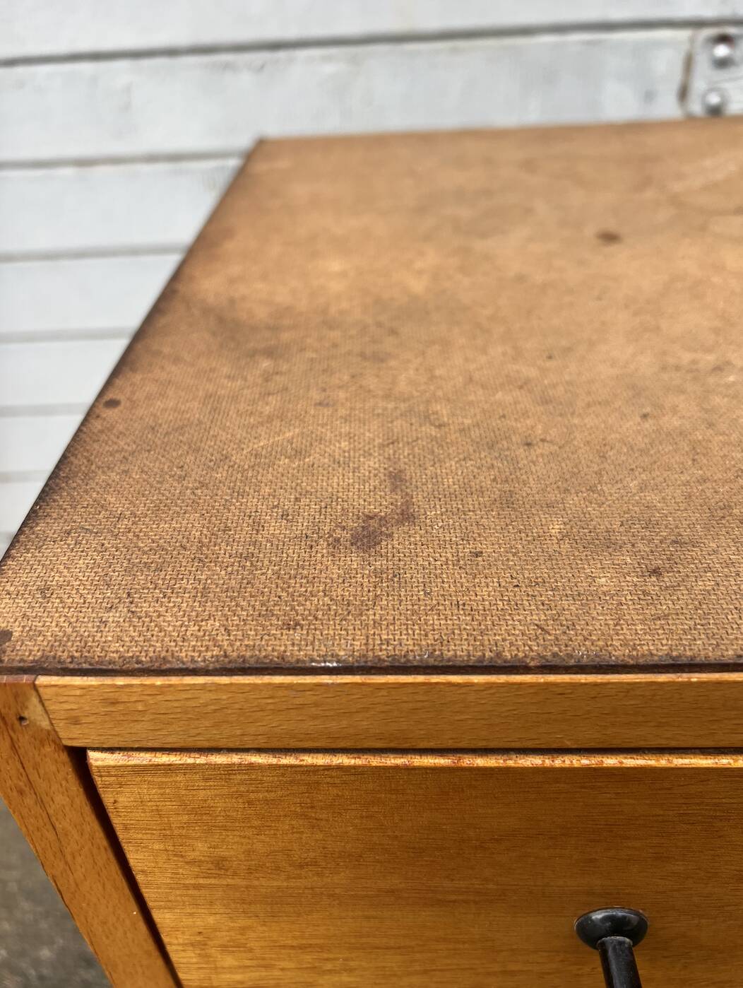A Vintage Workshop and Trade Cabinet with Drawers