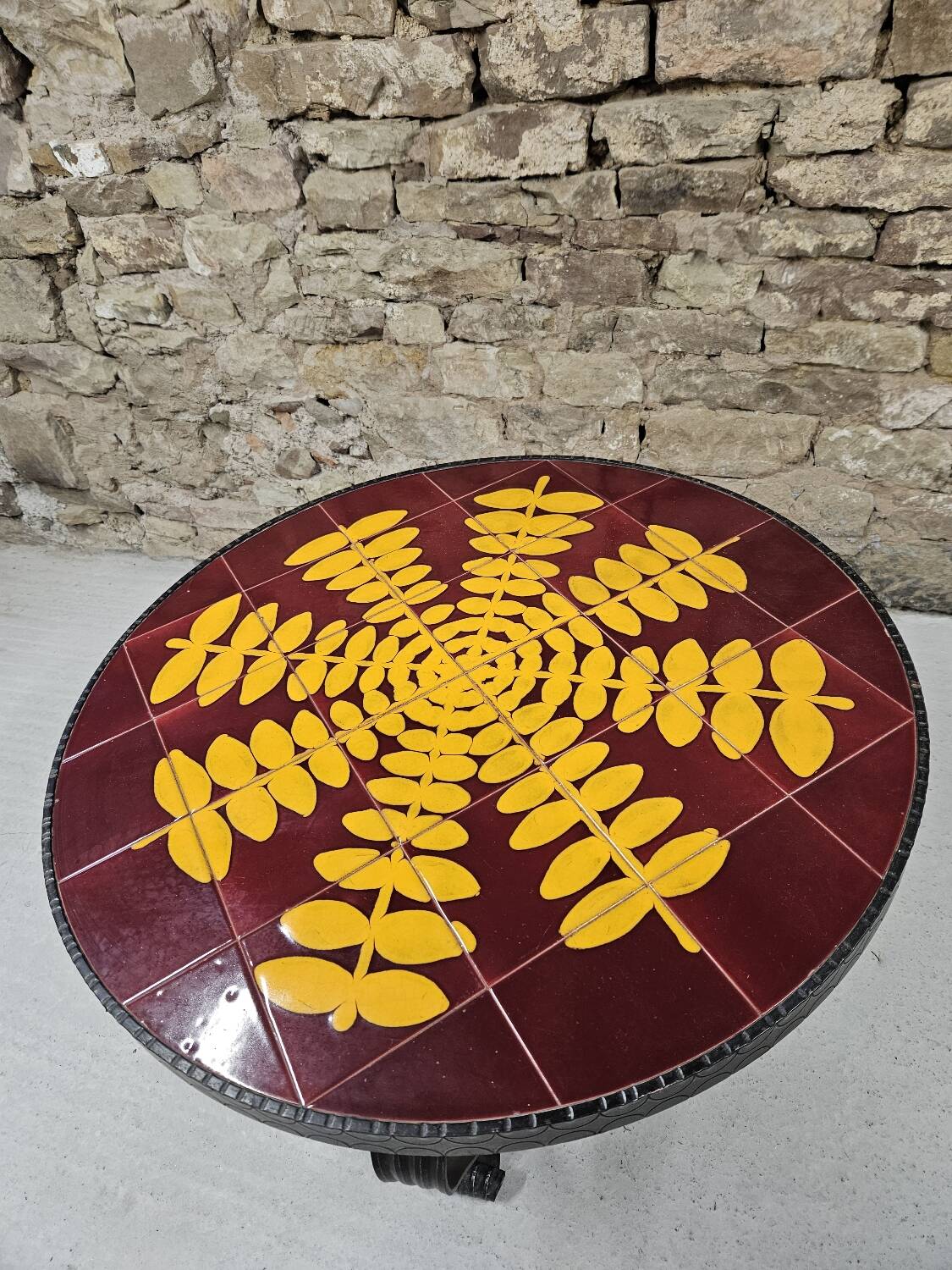 Ensemble brutaliste vintage 1970"