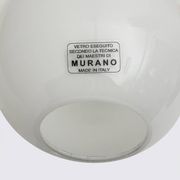 Large Sputnik Murano Glass and Brass Chandelier