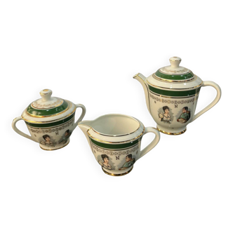 Napoleon and Joséphine duo coffee service