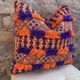 Vintage Moroccan Berber wool cushion cover