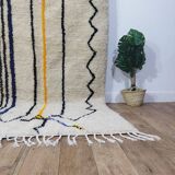 Handmade Berber wool mrirt rug 256 X 146 CM