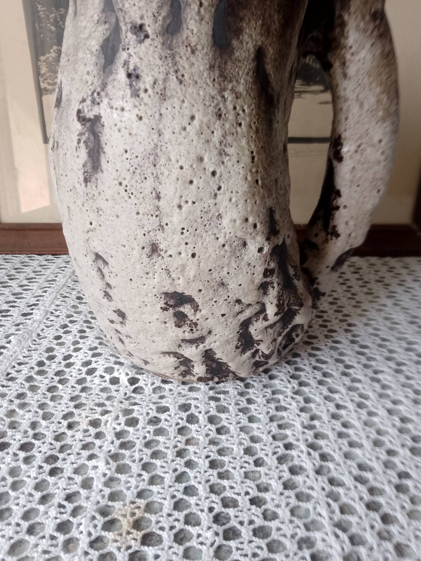 Jug / Vintage ceramic vase Vallauris style Marius Giuge – Years