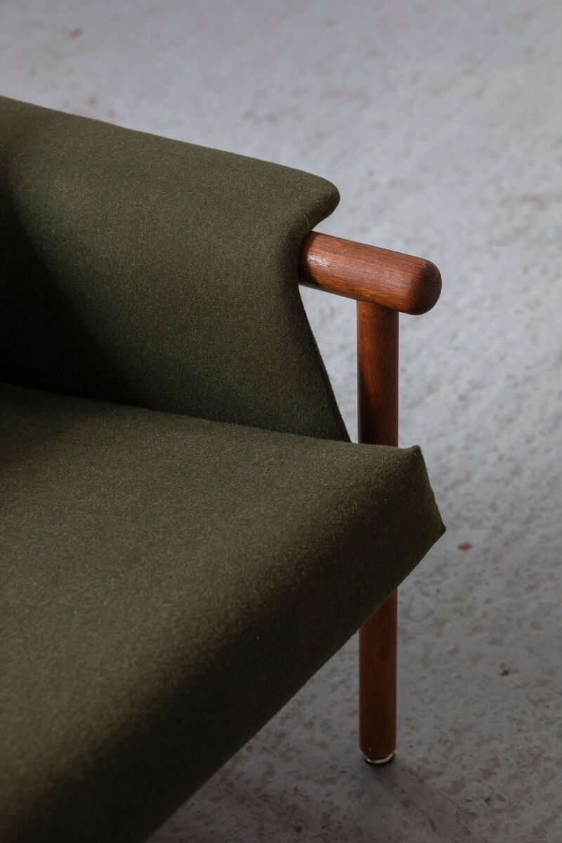 Wiki lounge chair by Illum Wikkelso, Denmark, 1960's