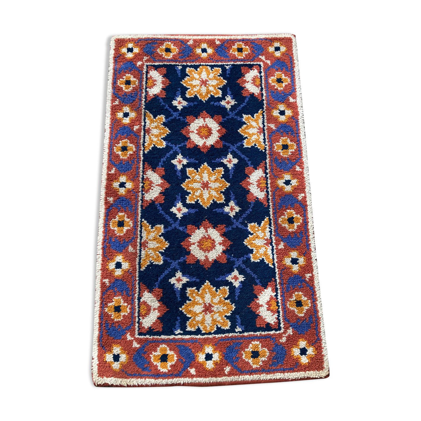 Tapis en laine coloré - 140x80cm