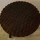 Vintage Brutalist Coffee Table in Solid Wood